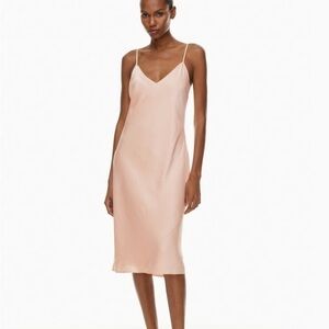 Wilfred New Only Slip Satin Midi Dress